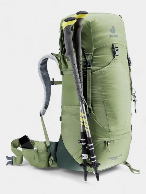Deuter Aircontact Lite 35 + 10 Sl női túrahátizsák zöld színben 7