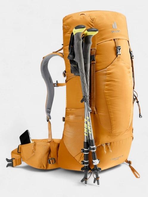 Deuter Aircontact Lite 40 + 10 férfi túrahátizsák narancssárga színben 7