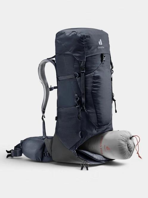 Deuter Aircontact Lite 40 + 10 férfi túrahátizsák fekete színben 12