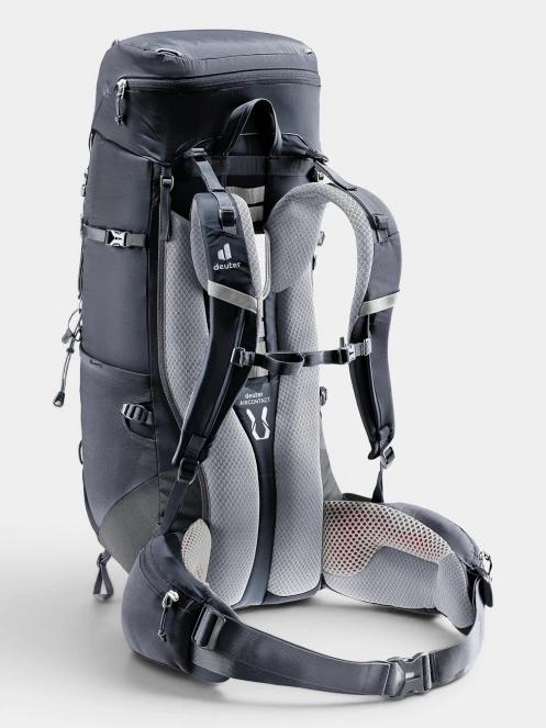 Deuter Aircontact Lite 40 + 10 férfi túrahátizsák fekete színben 5
