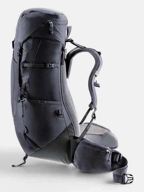 Deuter Aircontact Lite 40 + 10 férfi túrahátizsák fekete színben 6
