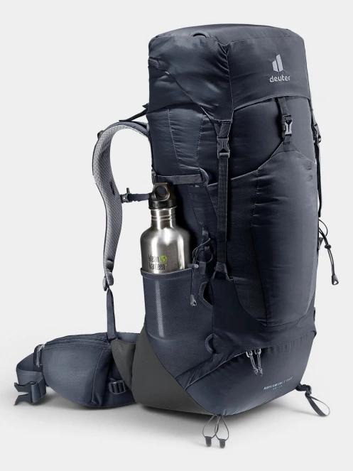 Deuter Aircontact Lite 40 + 10 férfi túrahátizsák fekete színben 9