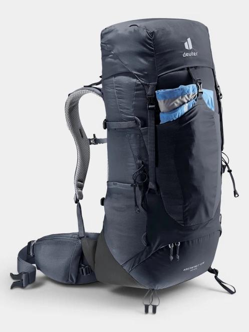 Deuter Aircontact Lite 40 + 10 férfi túrahátizsák fekete színben 10