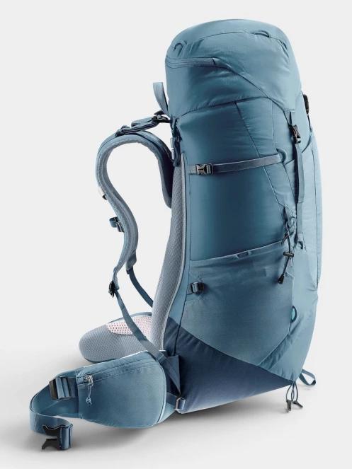 Deuter Aircontact Lite 50 + 10 férfi túrahátizsák kék színben 4