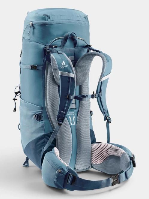 Deuter Aircontact Lite 50 + 10 férfi túrahátizsák kék színben 5