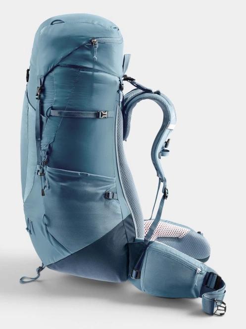 Deuter Aircontact Lite 50 + 10 férfi túrahátizsák kék színben 6