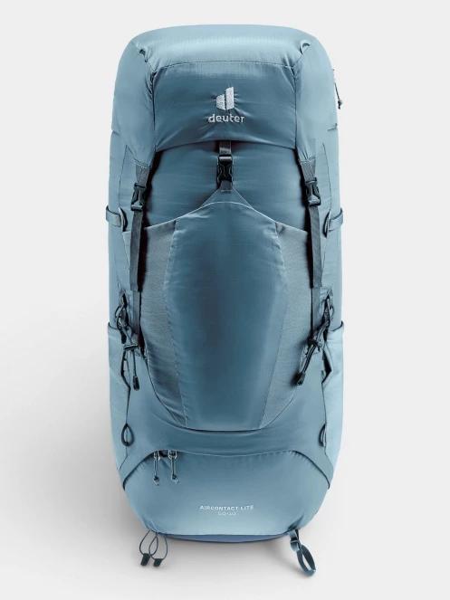 Deuter Aircontact Lite 50 + 10 férfi túrahátizsák kék színben 7