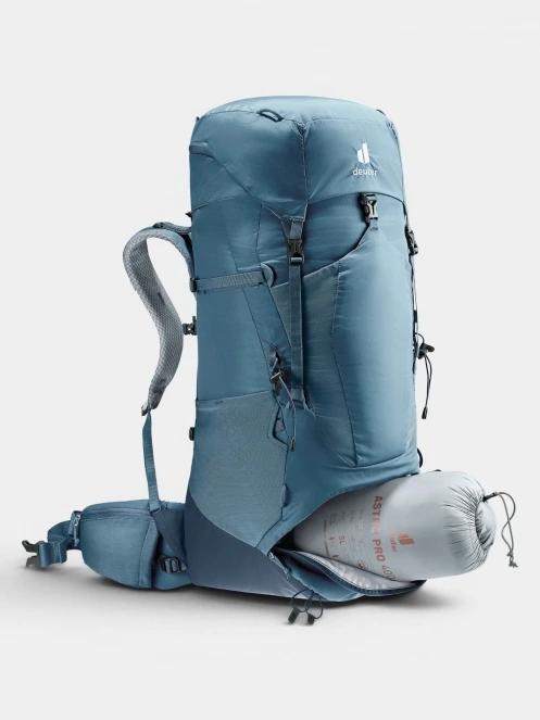 Deuter Aircontact Lite 50 + 10 férfi túrahátizsák kék színben 8