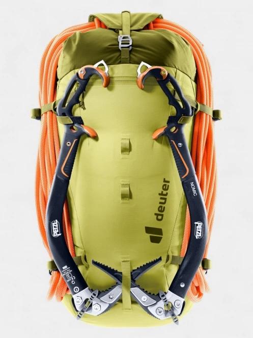Deuter Guide 30 férfi túrahátizsák zöld színben 11