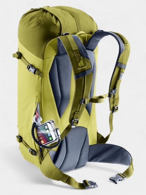 Deuter Guide 30 férfi túrahátizsák zöld színben 7
