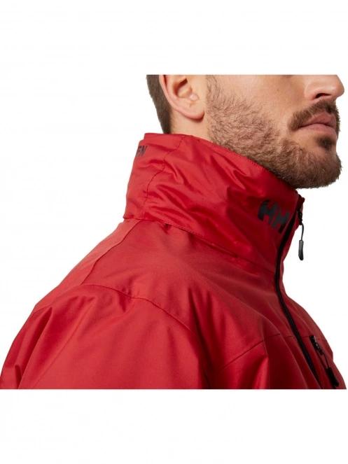 Helly Hansen Crew Hooded Midlayer Jacket férfi átmeneti kabát piros színben 4