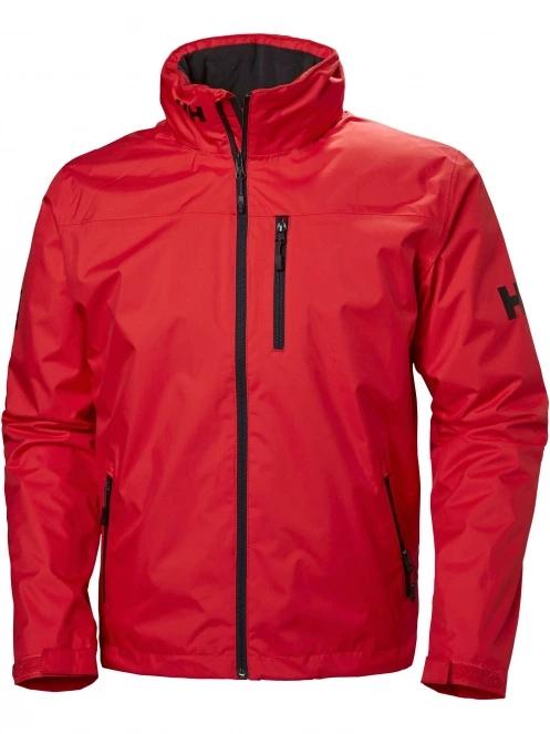 Helly Hansen Crew Hooded Midlayer Jacket férfi átmeneti kabát piros színben 8