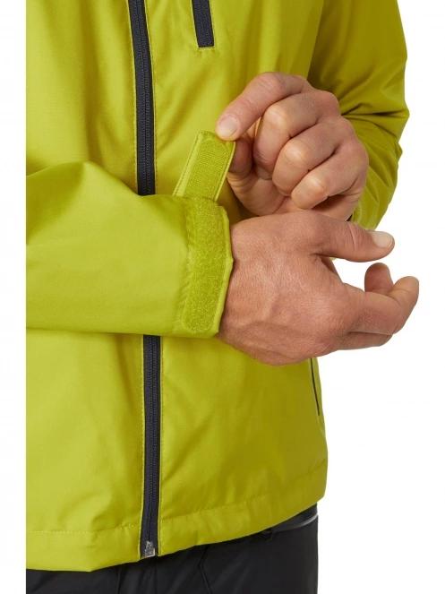Helly Hansen Crew Hooded Midlayer Jacket férfi átmeneti kabát zöld színben 6
