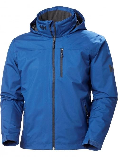 Helly Hansen Crew Hooded Midlayer Jacket férfi átmeneti kabát kék színben 2