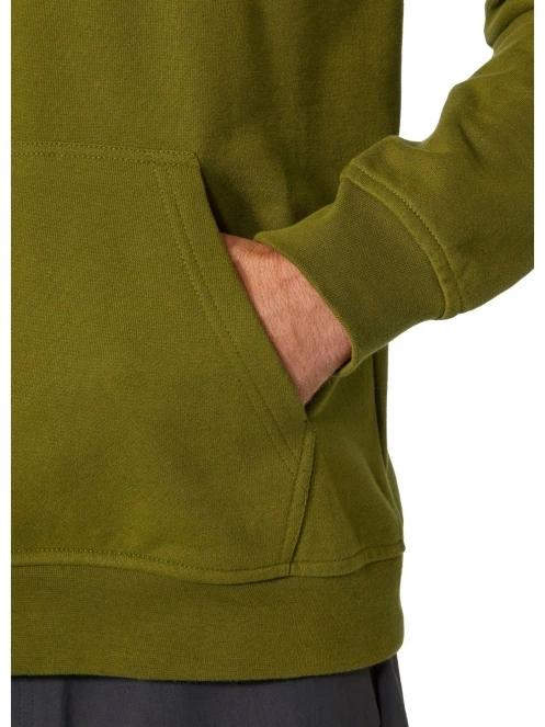 Helly Hansen Hh Logo Hoodie férfi kapucnis pulóver oliva színben 5