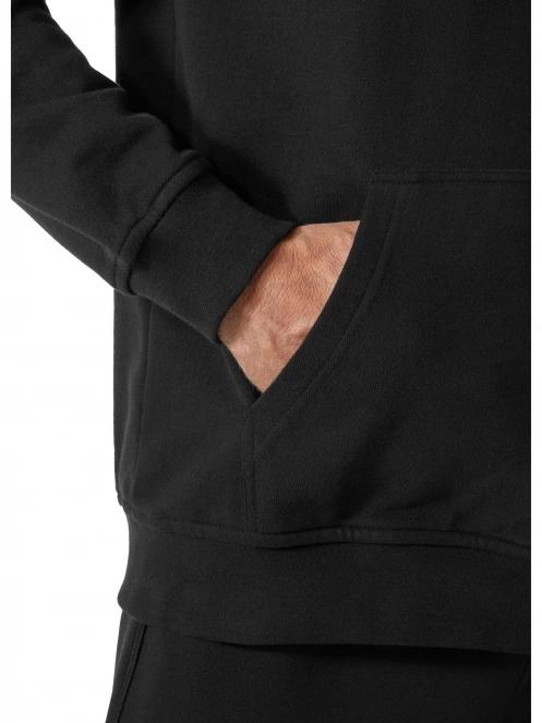 Helly Hansen Hh Logo Hoodie férfi kapucnis pulóver fekete színben 5