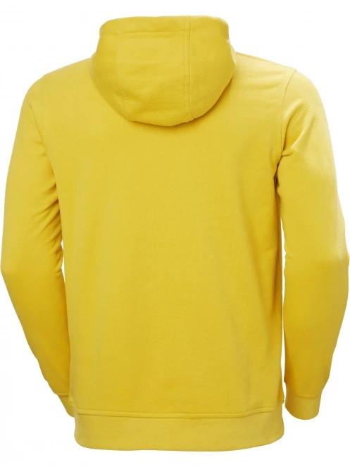 Helly Hansen Hh Logo Hoodie férfi kapucnis pulóver sárga színben 7