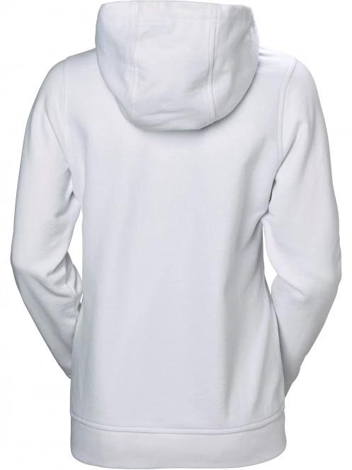Helly Hansen W Hh Logo Hoodie női kapucnis pulóver fehér színben 3