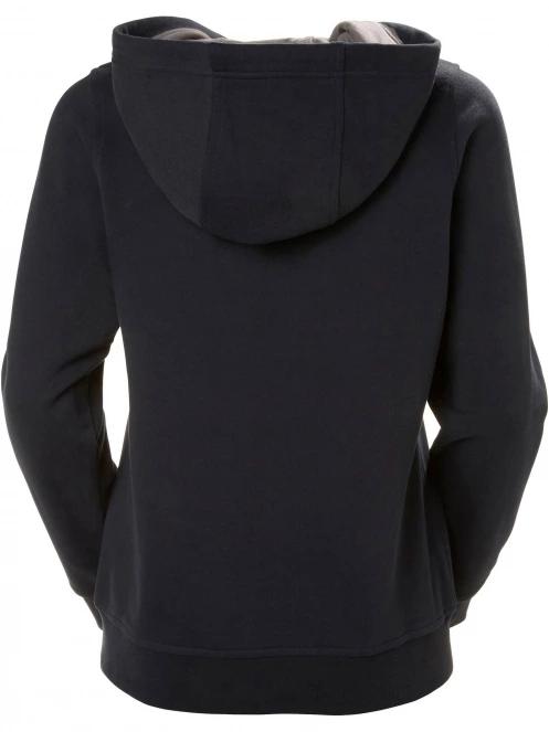 Helly Hansen W Hh Logo Hoodie női kapucnis pulóver sötétkék színben 3