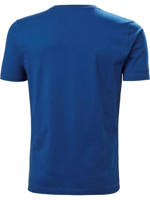 Helly Hansen Hh Logo T-Shirt férfi rövid ujjú póló kék színben 5