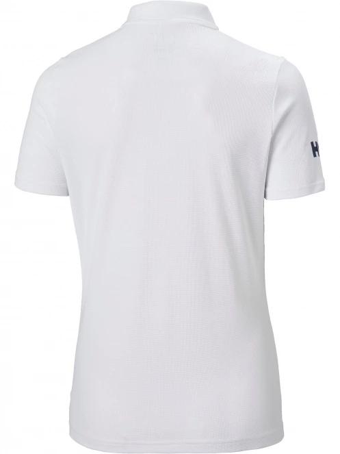 Helly Hansen W Crew Tech Polo női galléros póló fehér színben 3