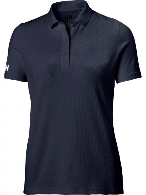 Helly Hansen W Crew Tech Polo női galléros póló kék színben 2