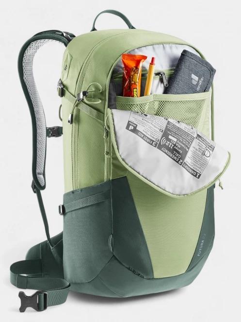 Deuter Futura 23 férfi túrahátizsák zöld színben 9
