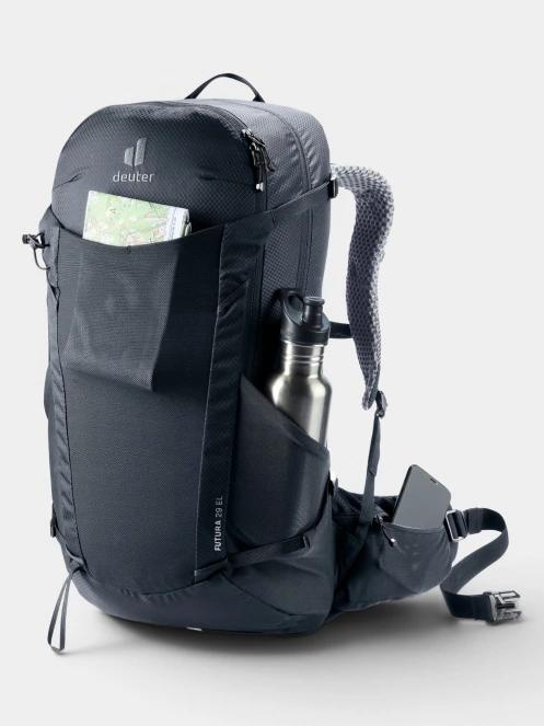 Deuter Futura 29 EL túrahátizsák fekete színben 9