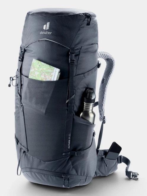 Deuter Futura 34 EL túrahátizsák fekete színben 9