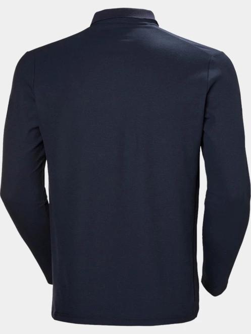 Helly Hansen Crewline Ls Polo férfi hosszú ujjú póló sötétkék színben 7