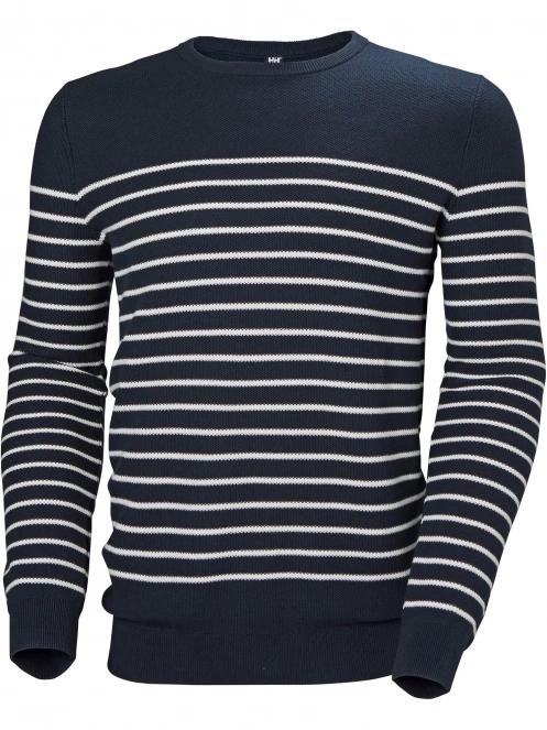Helly Hansen Skagen Sweater férfi pulóver kék színben 2
