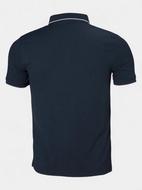 Helly Hansen Kos Polo férfi galléros póló sötétkék színben 3