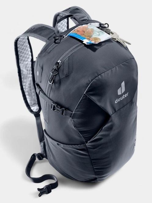 Deuter Speed Lite 21 férfi túrahátizsák fekete színben 8