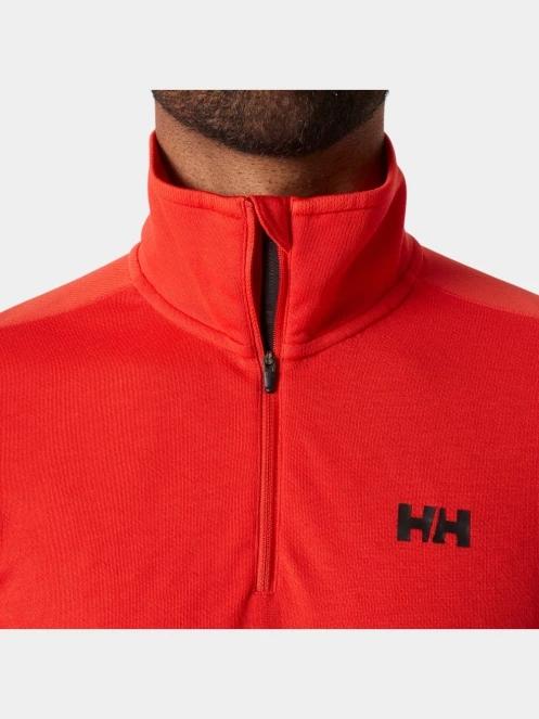 Helly Hansen Hp 1/2 Zip Pullover 2.0 férfi pulóver piros színben 4
