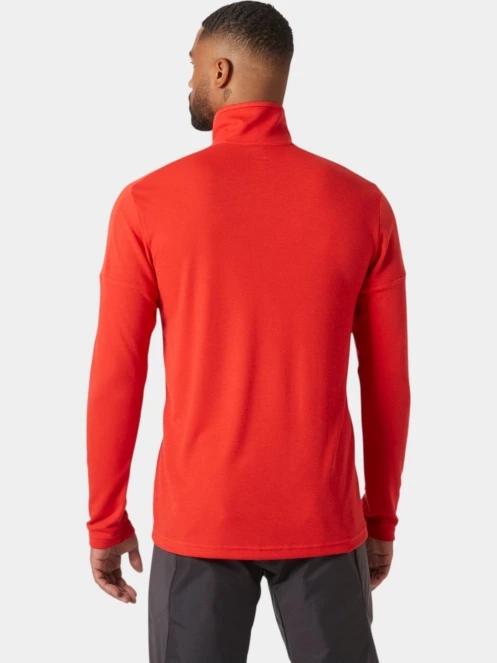 Helly Hansen Hp 1/2 Zip Pullover 2.0 férfi polár pulóver piros színben 3