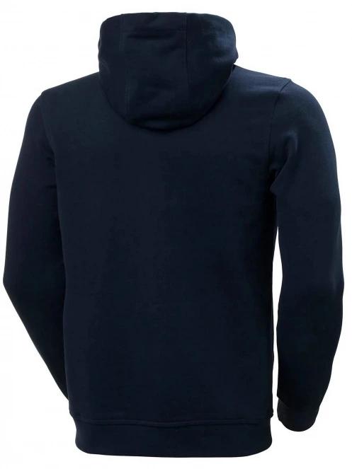 Helly Hansen Hh Logo Full Zip Hoodie férfi kapucnis pulóver sötétkék színben 5