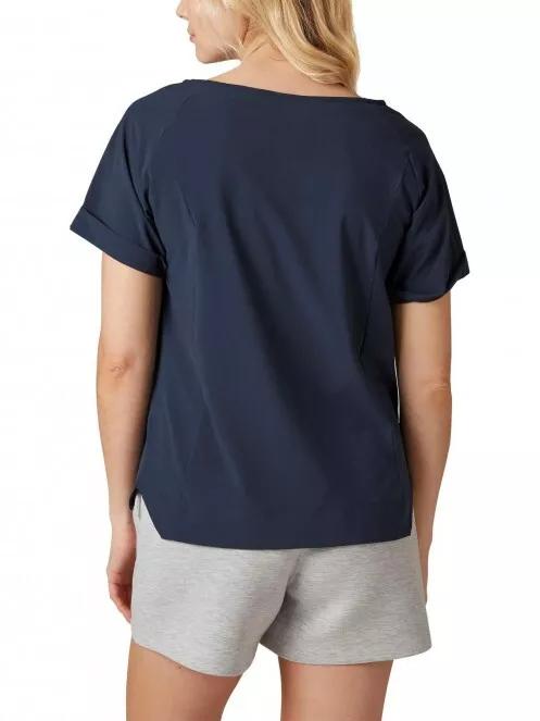 Helly Hansen W Thalia T-Shirt női rövid ujjú póló sötétkék színben 3
