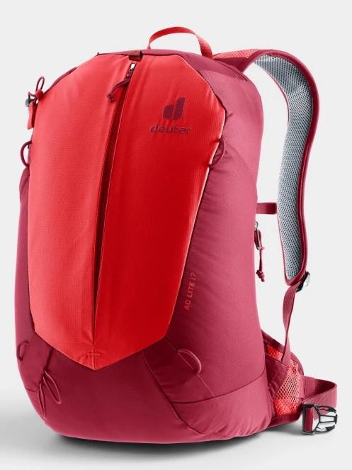 Deuter AC Lite 17 túrahátizsák piros színben 2
