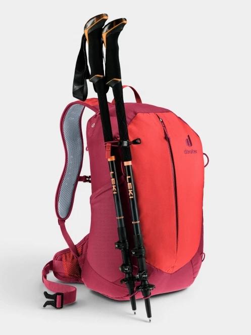 Deuter AC Lite 17 túrahátizsák piros színben 11