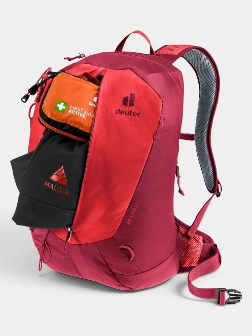 Deuter AC Lite 17 túrahátizsák piros színben 13