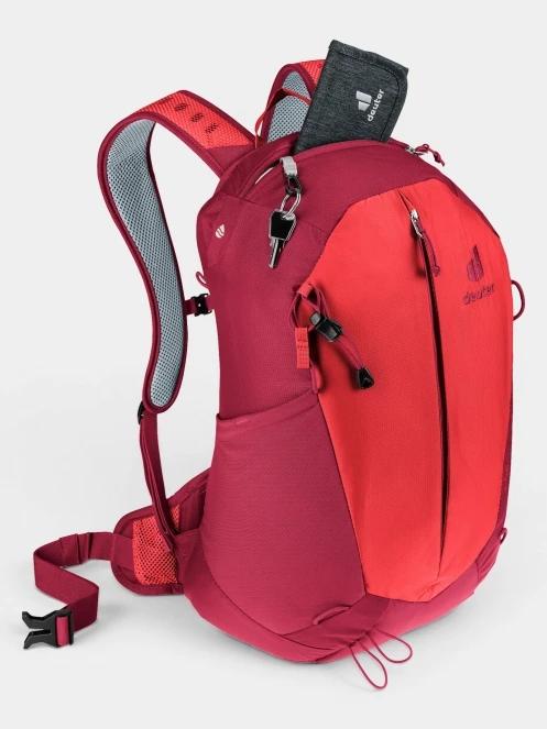 Deuter AC Lite 17 túrahátizsák piros színben 10