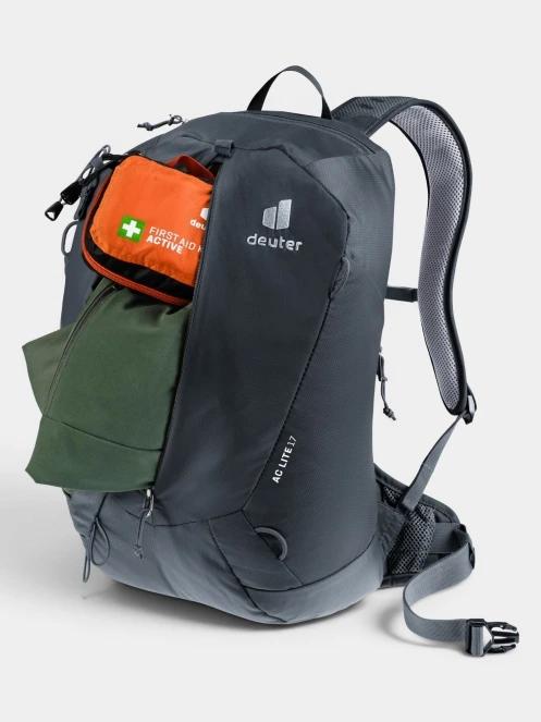 Deuter AC Lite 17 túrahátizsák fekete színben 13