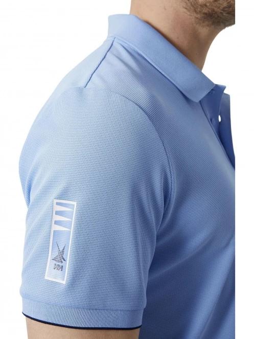 Helly Hansen Ocean Polo férfi galléros póló világoskék színben 5