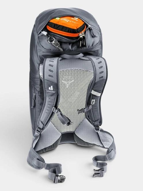 Deuter AC Lite 30 túrahátizsák fekete színben 13