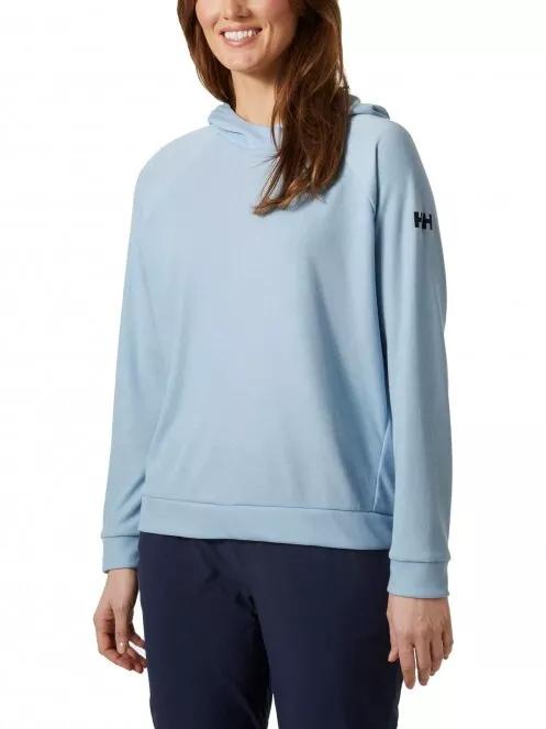 Helly Hansen W Inshore Hoodie női kapucnis pulóver világoskék színben 2