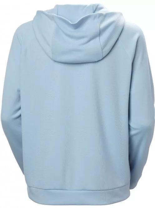 Helly Hansen W Inshore Hoodie női kapucnis pulóver világoskék színben 5