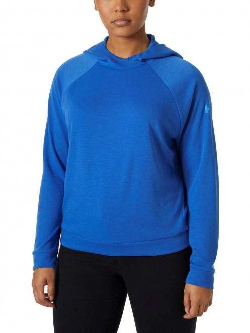 Helly Hansen W Inshore Hoodie női kapucnis pulóver kék színben 2