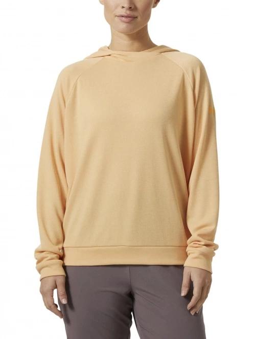 Helly Hansen W Inshore Hoodie női kapucnis pulóver narancssárga színben 2