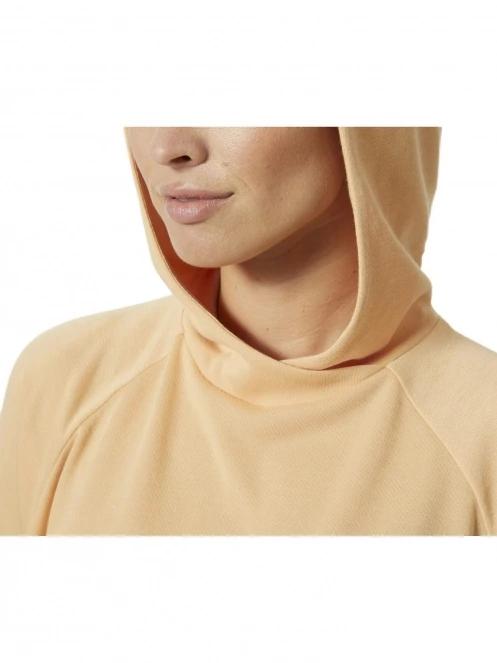 Helly Hansen W Inshore Hoodie női kapucnis pulóver narancssárga színben 4
