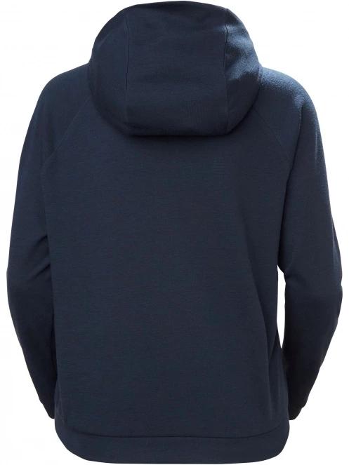 Helly Hansen W Inshore Hoodie női kapucnis pulóver sötétkék színben 7